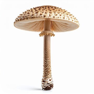 Macrolepiota procera edible, parasol mushroom