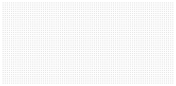 Bullet Journal Dot Grid PNG Transparent Overlay featuring minimalist notebook dots, planner page layout, isolated stationery element, geometric pattern.