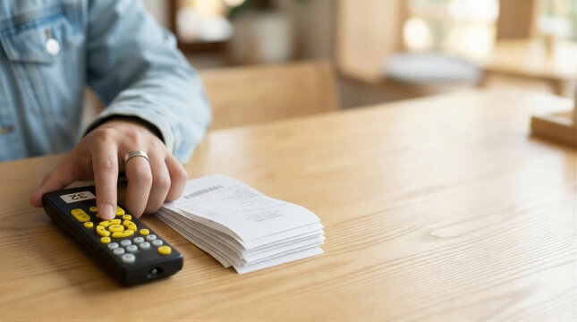 A remote control sitting on top of a wooden table.