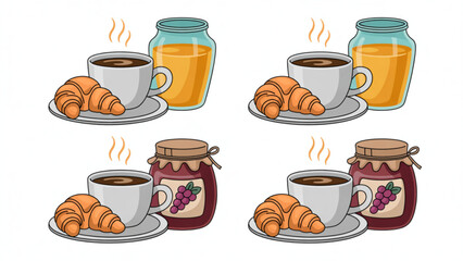 Close-up view of a white butterfly with intricate wing patterns on a plant isolated on transparent background © Mafijul