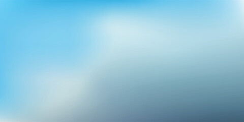Obraz premium Professional soft blue and white mesh gradient abstract background.Eps 10