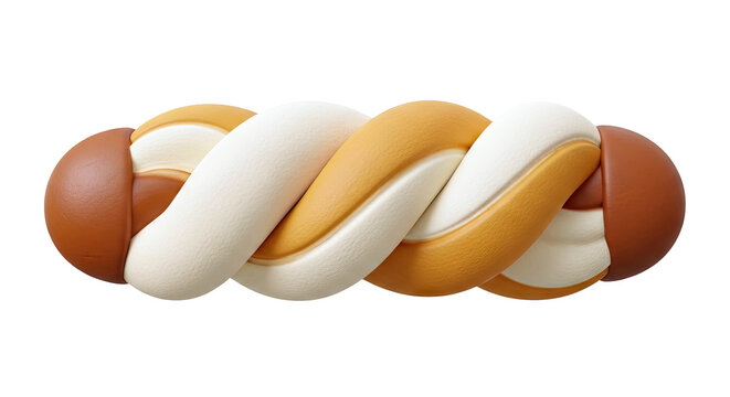 Braided Twisted Food Snack