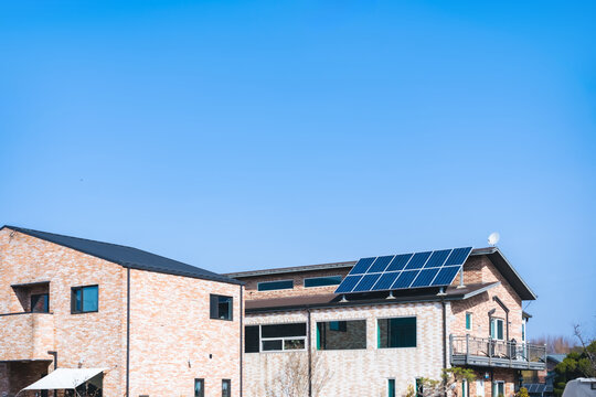 住宅の太陽光パネル