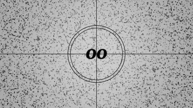 Minimalist countdown icon on a black background, featuring a clean digital timer style design. Perfect for concepts like time management, countdown events, urgency, and modern UI/UX interfaces.