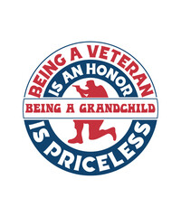 Obraz premium Veteran Family Svg Design