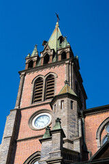 Fototapeta premium exterior of Myeongdong Cathedral in Seoul, South Korea