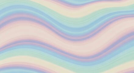 Obraz premium Pastel waves modern gradient with delicate tones for trendy design use