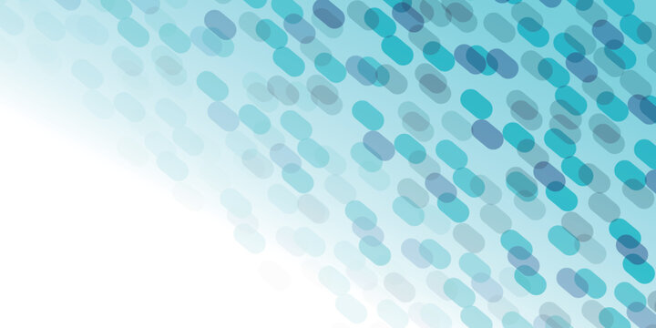 Abstract Blue Geometric Pattern Background Design