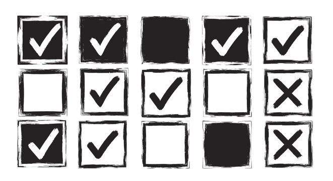 Checkbox Unchecked Icons Images – Browse 993 Stock Photos, Vectors, and ...