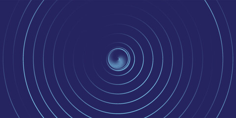 Background geometric shapes circle line blue. orbit gradient color. Galaxy and technology pattern © sholeh