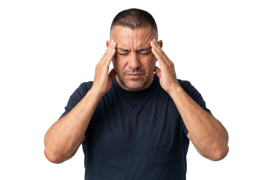 Man Suffering from Headache or Migraine Pain