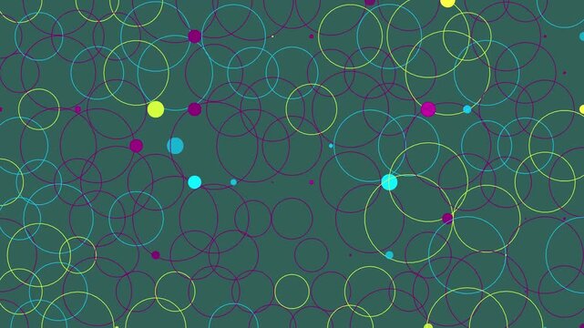 background with flowers. abstract floral background. texture pattern background. abstract motiongraphic circle background. video