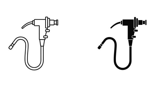 Endoscope Medical Device Illustration Clinical Diagnostic Tool