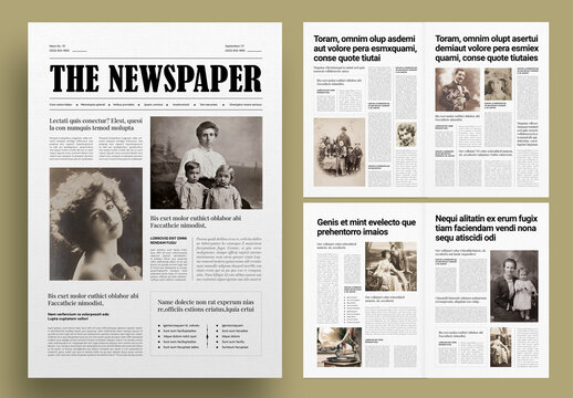 Newspaper Layouts
