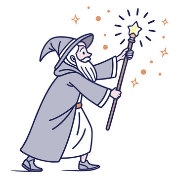 Magical Wizard Character Design
