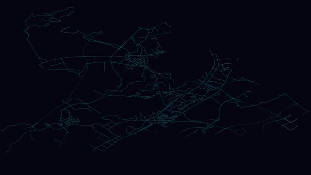 Zunyi, China, City Infrastructure Expansion Animation, Urban Visualization Technology