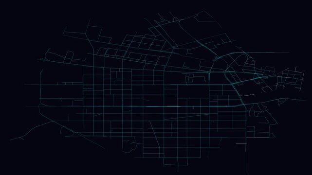 Zhengzhou, China, City Infrastructure Expansion Animation, Urban Visualization Technology