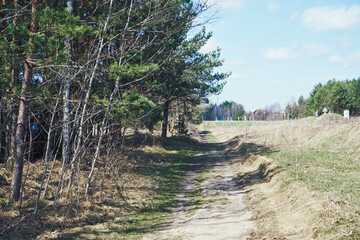 droga,wieś,wiosna © Marcin Łazarczyk