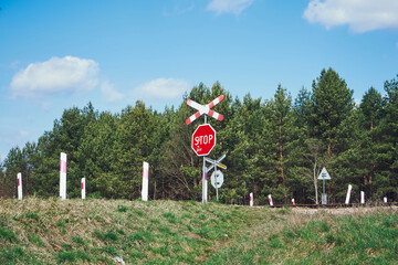 kolej,znak kolejowy © Marcin Łazarczyk