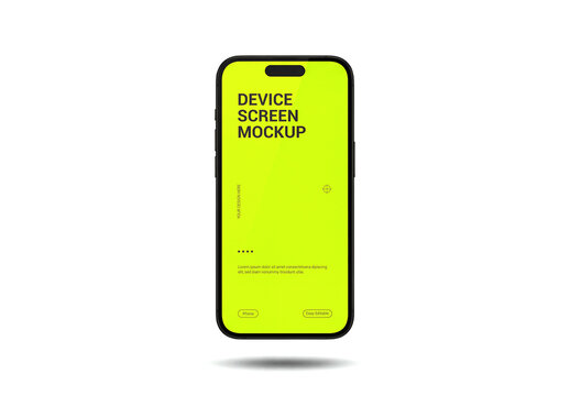 Smart Mobile Phone Mockup
