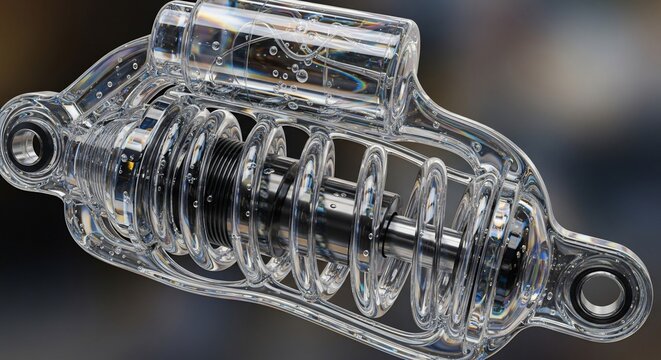 Transparent shock absorber technology