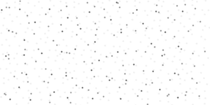 Seamless polka dot pattern. Vector pattern with black circles on white background.