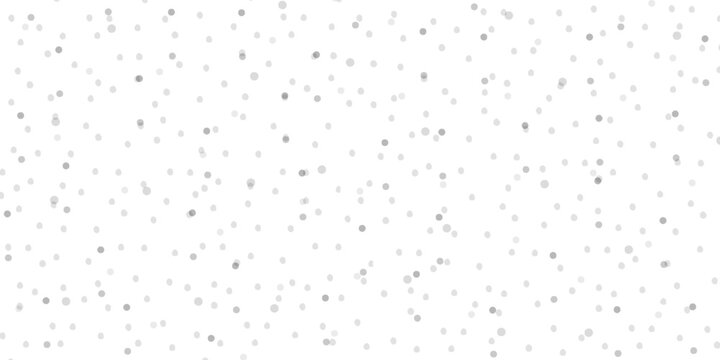 Seamless polka dot pattern. Vector pattern with black circles on white background.