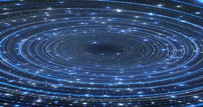 3D rendered vertical animation of blue lights through space. bright, design, line, motion, galaxy, globe, glow, mystery, science, shining, three-dimensional, flying, graphic, abstract, computer