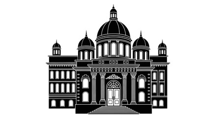 Large building with a dome roof. © syarifah