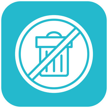 No Littering Icon