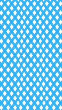 A seamless pattern of intersecting light blue and white lines forming a grid. The pattern repeats to fill the image space