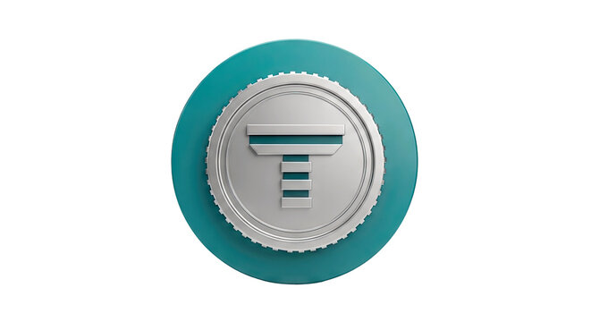 Tezos XTZ Cryptocurrency Coin Logo