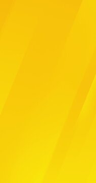 Abstract vertical yellow background with soft diagonal flowing stripes and smooth gradient motion. Seamless loop animation with airy drift. Bright modern backdrop for business, branding, advertising v