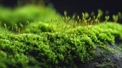 Colección de macrofotografía botánica con flores, hojas, raíces y texturas naturales de gran detalle. Imágenes generadas por Inteligencia Artificial.