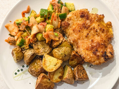 Delicious Meal on a Plate