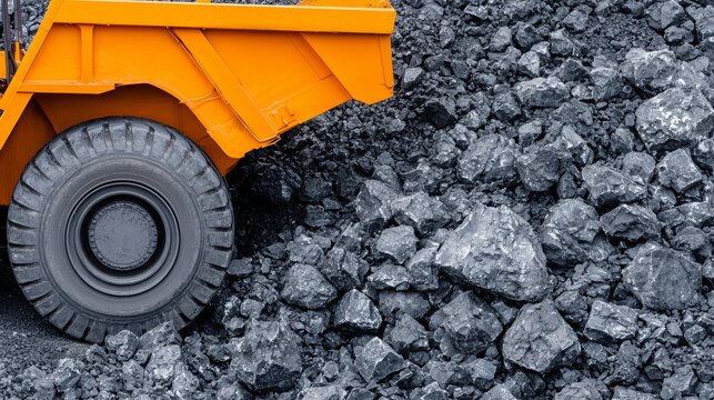 Mineral concept illustration