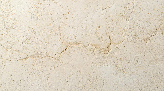 Natural beige stone texture background with cracked surface pattern, high resolution detailed limestone wall backdrop, weathered architectural material, vintage cement plaster, rustic exterior