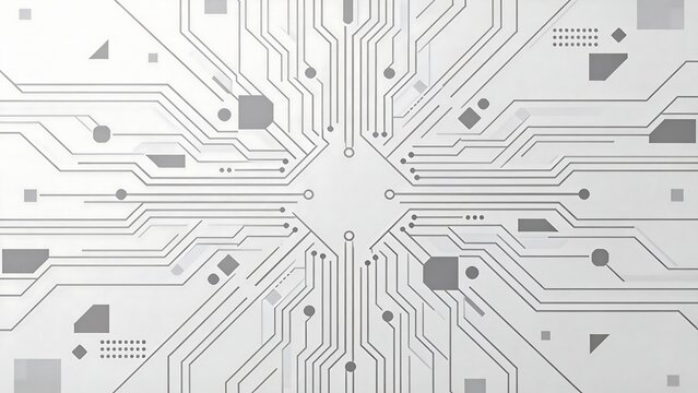 Abstract circuit board pattern