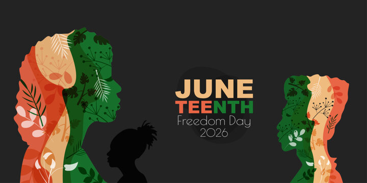 Juneteenth Freedom Day 2026 banner.