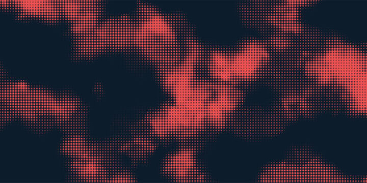 Monochrome round particles on a background. Abstract background. Halftone background.	