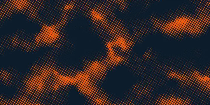 Monochrome round particles on a background. Abstract background. Halftone background.	