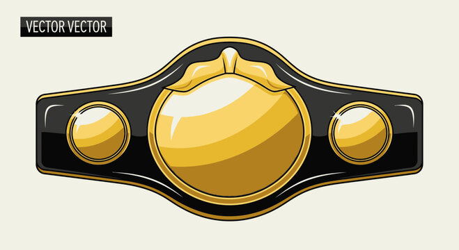 Champion Award Belt For Top Victory Sports Achievement