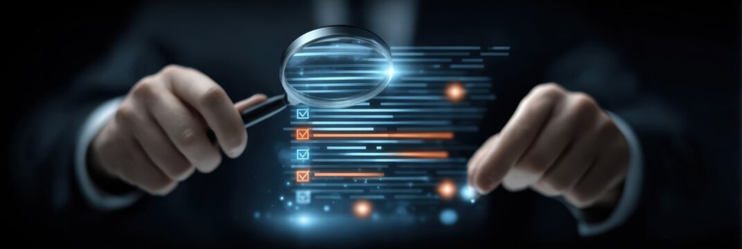 A checklist assessment and document evaluation were part of the investigation and inspection needed for site approval.