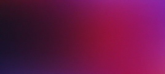 Fototapeta premium Dark purple and magenta abstract gradient background with rich neon glow