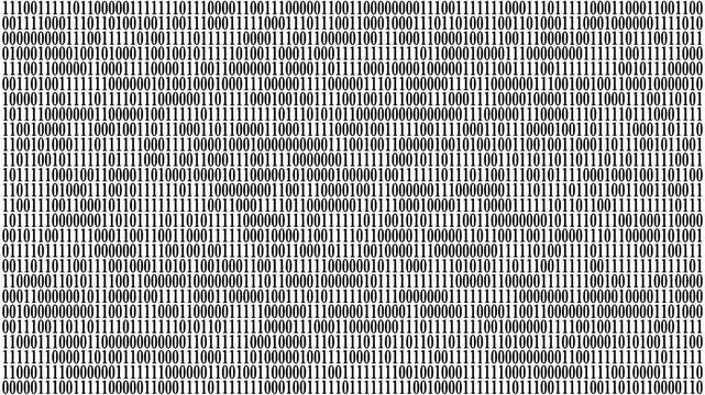 Binary Code on Black Digital Background. Rows of ones and zeros in a binary pattern create a digital data backdrop, symbolizing coding and information processing 4k animation video