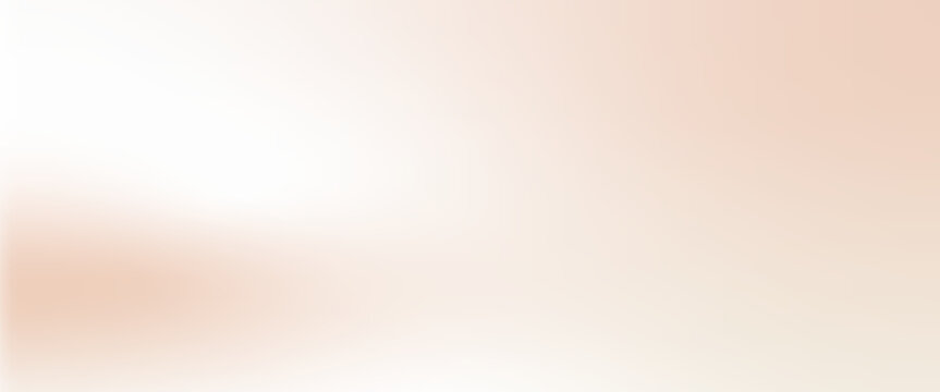 Peach pink and beige gradation. Soft gradient with cream rose gold. Background plain peach colors. Smooth silk subtle with nacre effect. Minimal skin and beige design. Vector golden rose backdrop.