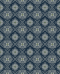 Fototapeta premium Ethnic Geometric Seamless Pattern