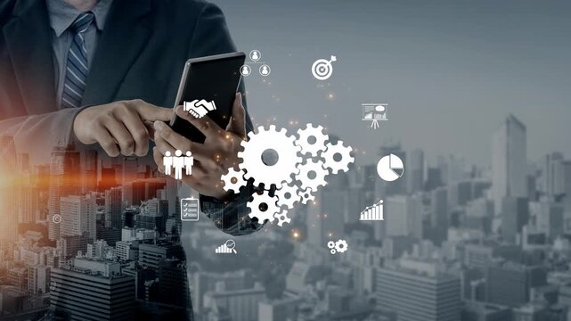 Teamwork and collaboration, group productivity, communication strategies, joint goals, and collaborative success through strong team dynamics and shared business vision. Muxer