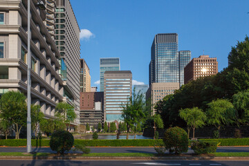 Obraz premium Tokyo Central Parks and Green Urban Spaces