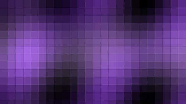 Luxurious midnight velvet purple geometric grid with pulsating light for elegant event backdrop